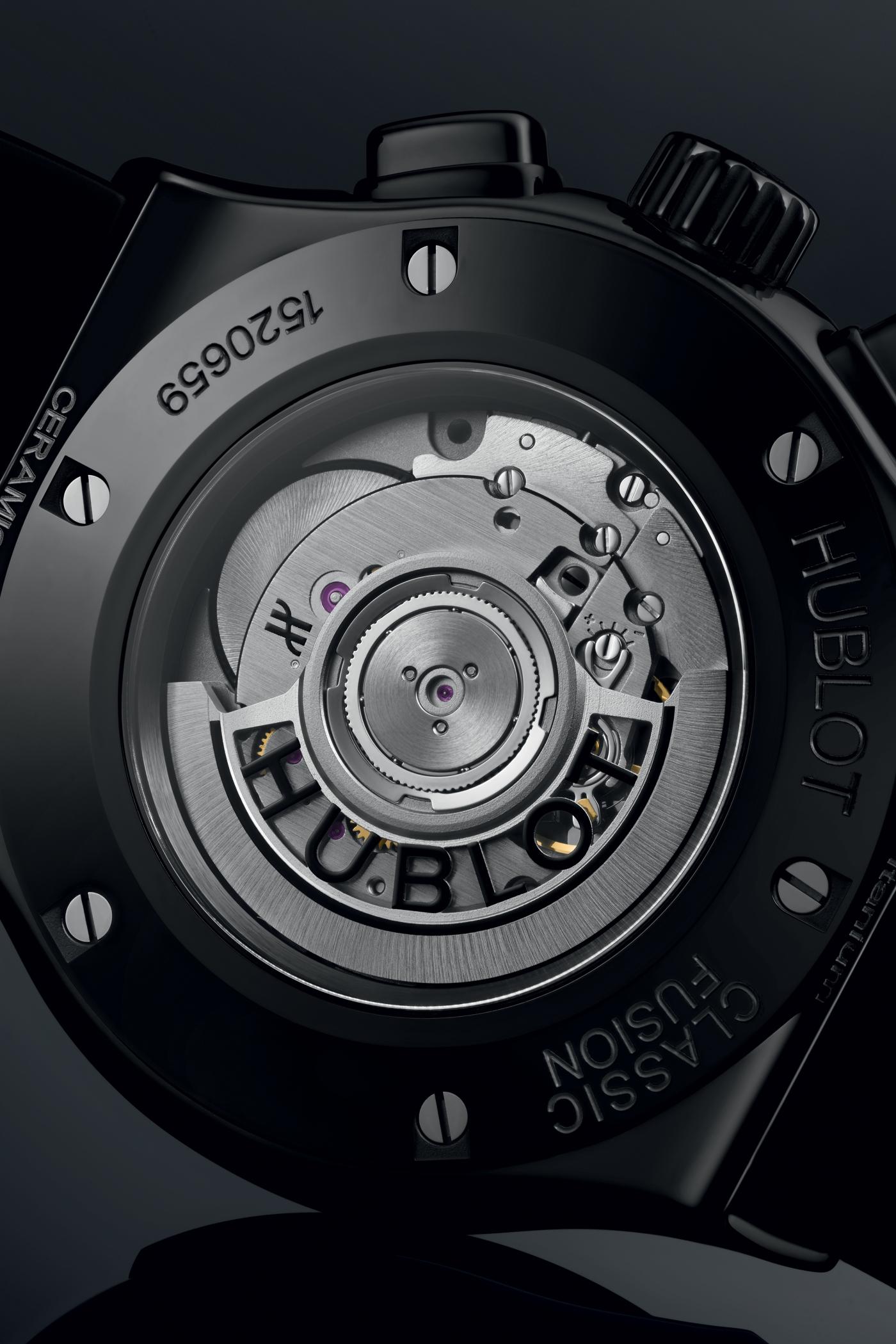 Hublot classic best sale fusion black magic