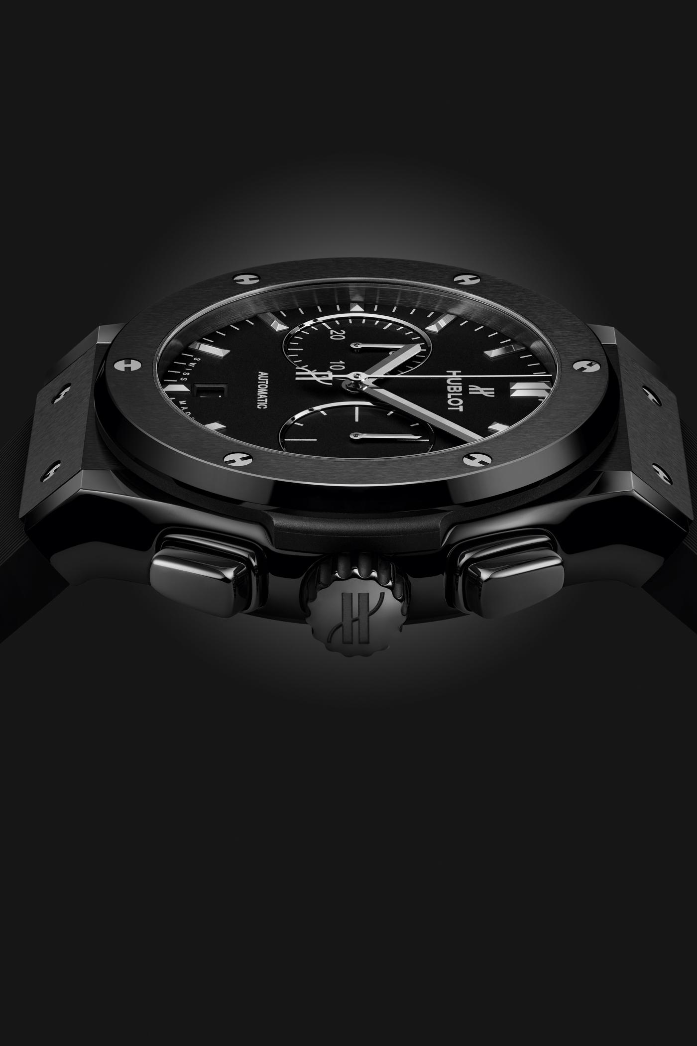 Hublot classic fusion black best sale magic 45mm