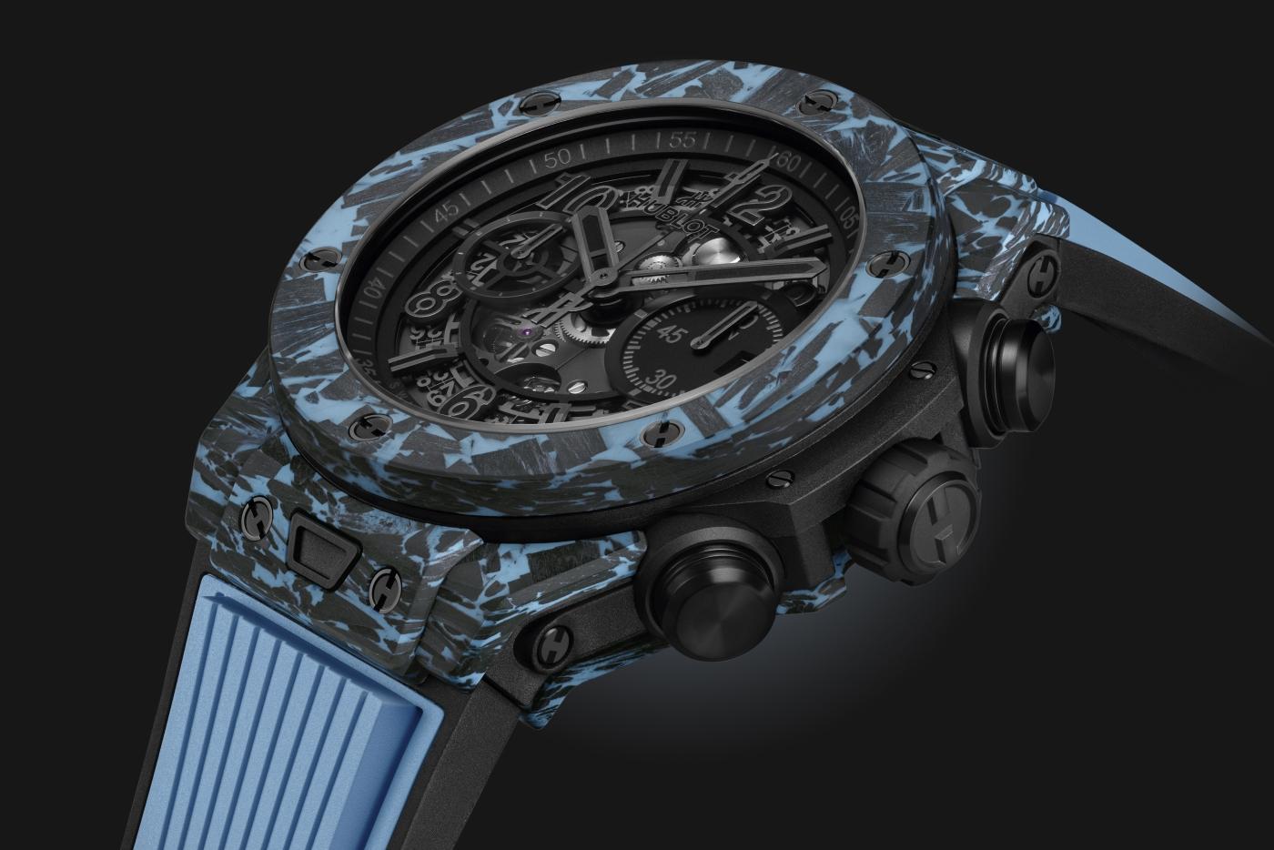 Big Bang Unico Carbon Sky Blue 44 mm