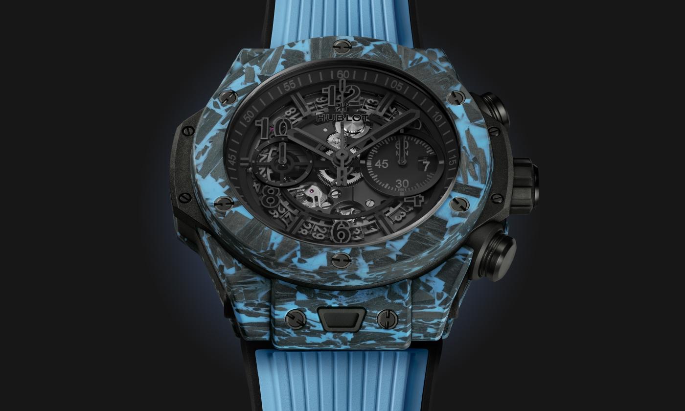 Big Bang Unico Carbon Sky Blue 44 mm