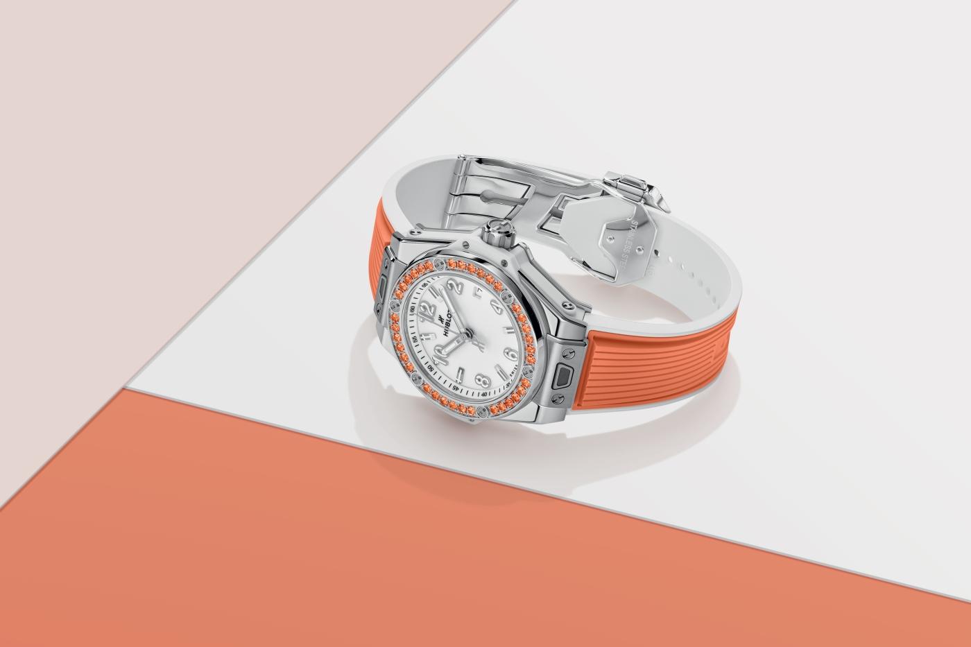 Big Bang One Click Joyful Steel Orange 33 mm